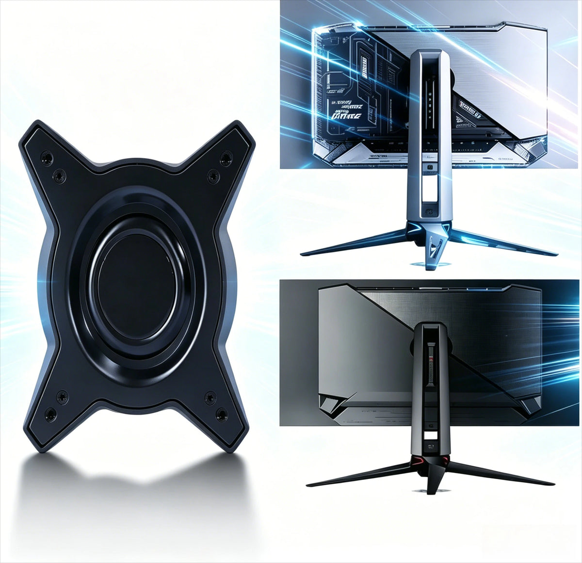 VESA Adapter For ASUS ROG Monitor XG27UCDMG PG27UCDM PG27AQDP XG32UCDS XG32UCWMG PG32UCDMR XG34WCDG PG39WCDM PG49WCD Wall Mount