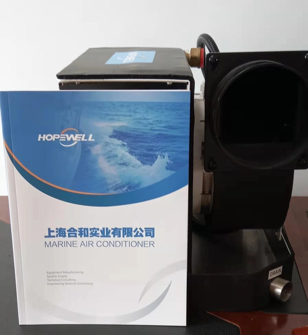 Fan Coil Unit Chilled Water air Handler for Hvac Syst 36000BTU Copper Wire Marine Landing Fan Coil