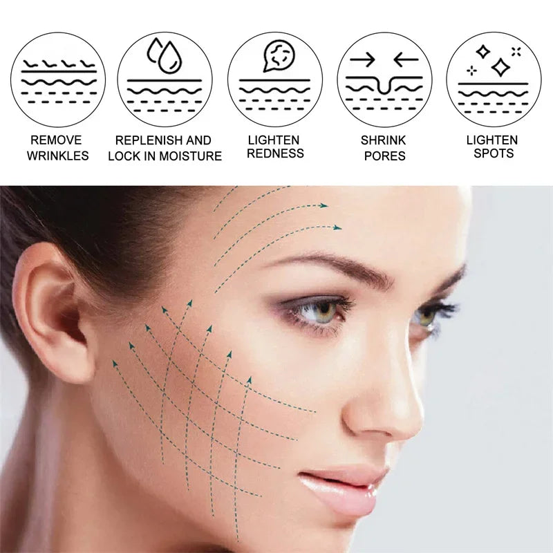 Retinol Anti-Wrinkle Face Serum Anti-Aging Lifting Firming Fade Fine Lines Improve Skin Dullness Moisturizing Care Beauty Health