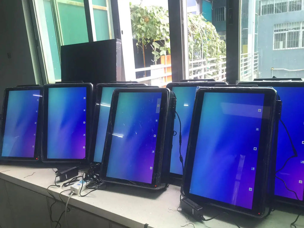 15.4-inch LCD Advertising Machine Backpack, All-LCD Screen with Video & Imagewith Android system Play, Outdoor Marketing Device