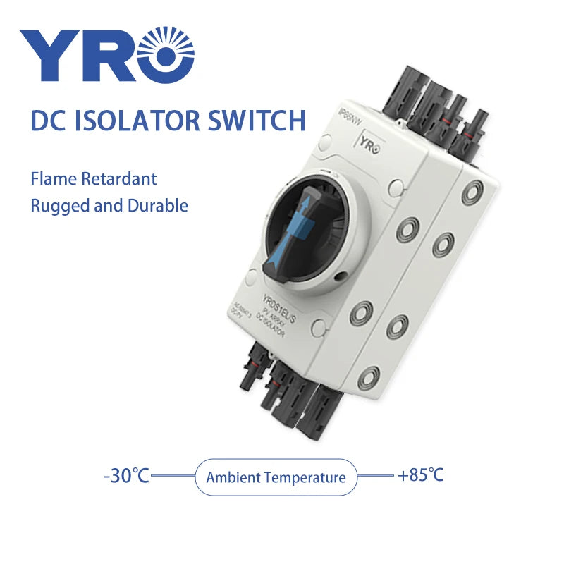 DC Isolator switch 4P 32A 1000V PV switch IP66  for Solar energy system inverter Outdoor Waterproof IP66 With TUV CE