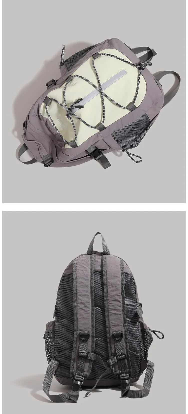 Small Outdoor Travel Backpack for Women, Lightweigh Waterproof Hiking and Mountaineering BackpackJunior High School Bag Student