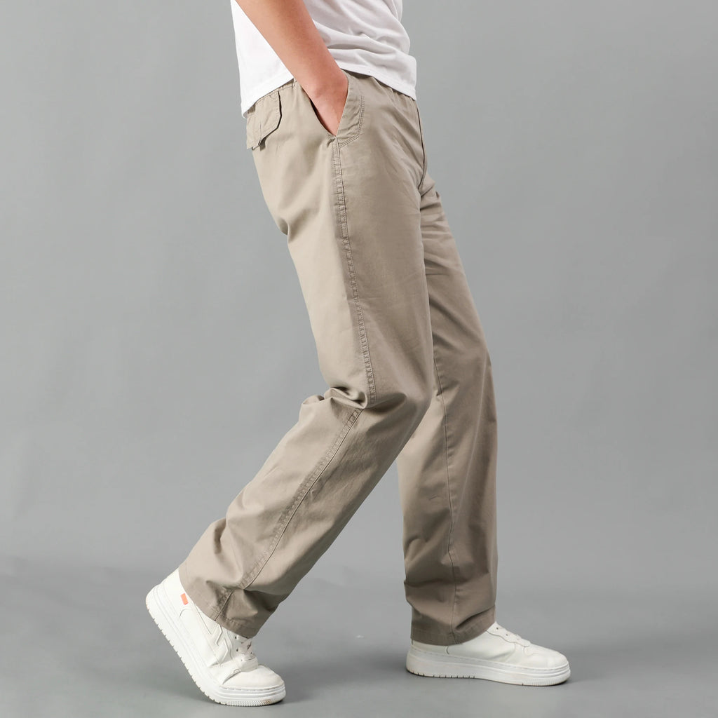 Men's Cargo Pants Summer Spring Cotton Workwear Large Size 6XL Casual Climbing Joggers Sweatpants Hombre Autumn Work Trousers