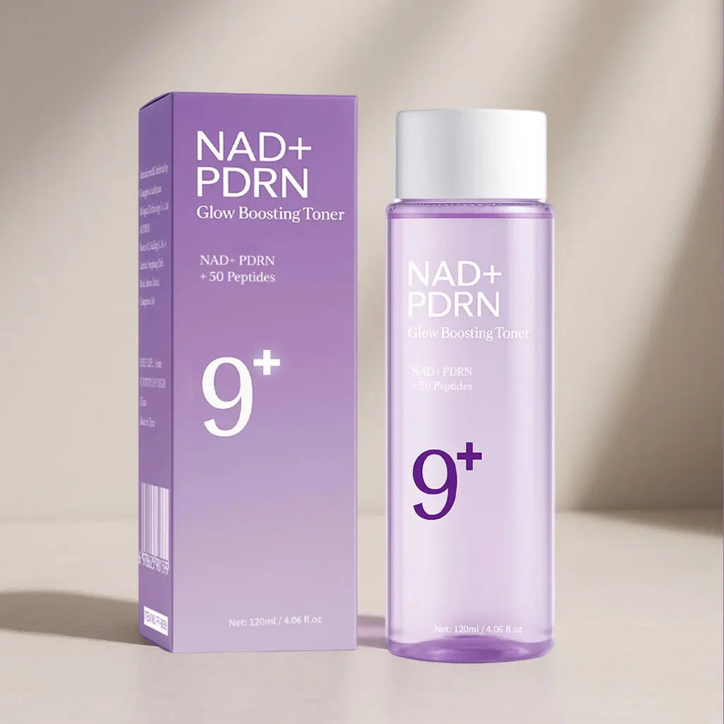 3PCS NAD+PDRN Glow Boosting Toner, Firming, Hydrating, Elasticity, Fade Fine Lines, Skincare Moisturizing Essence for Dry Skin