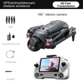 YLRC YL059 RC Drone Airdrop GPS WIFI FPV 180° ESC 4K Dual Camera Smart Follow Obstacle Avoidance Quadcopter 4.5" Screen