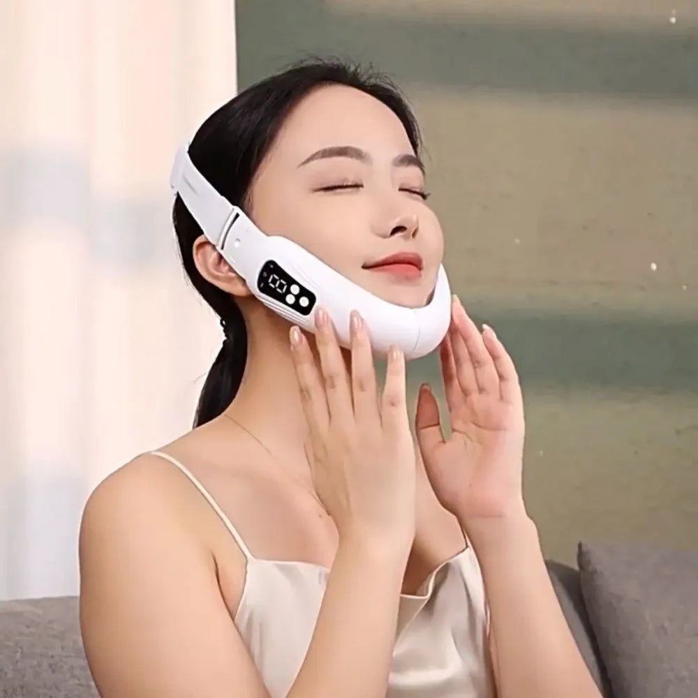Electric V Face Lifting Machine Micro-current Tightening Facial Lifting Device Beauty Device Vibration Massager