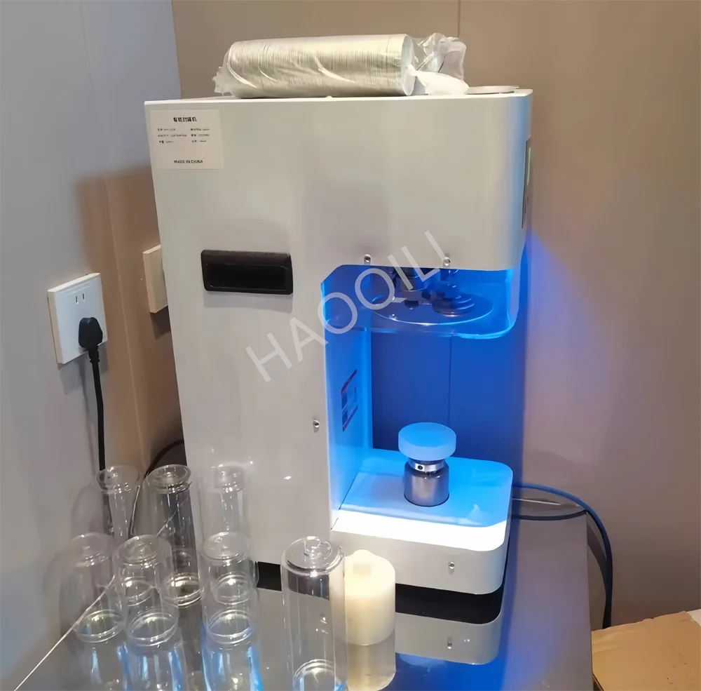 Fully Automatic Can Sealing Machine Commercial Plastic Can Capping  Aluminum Cap Milk Tea Shop Cup  Sealing Machine