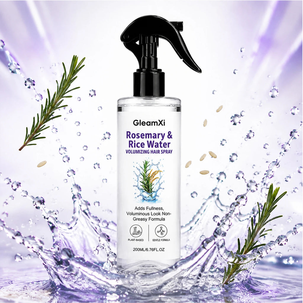 Rosemary & Rice Water Hair Spray 100%natural extracts lightweight & non-greasy Leaves hair softer smoother and healthier-looking