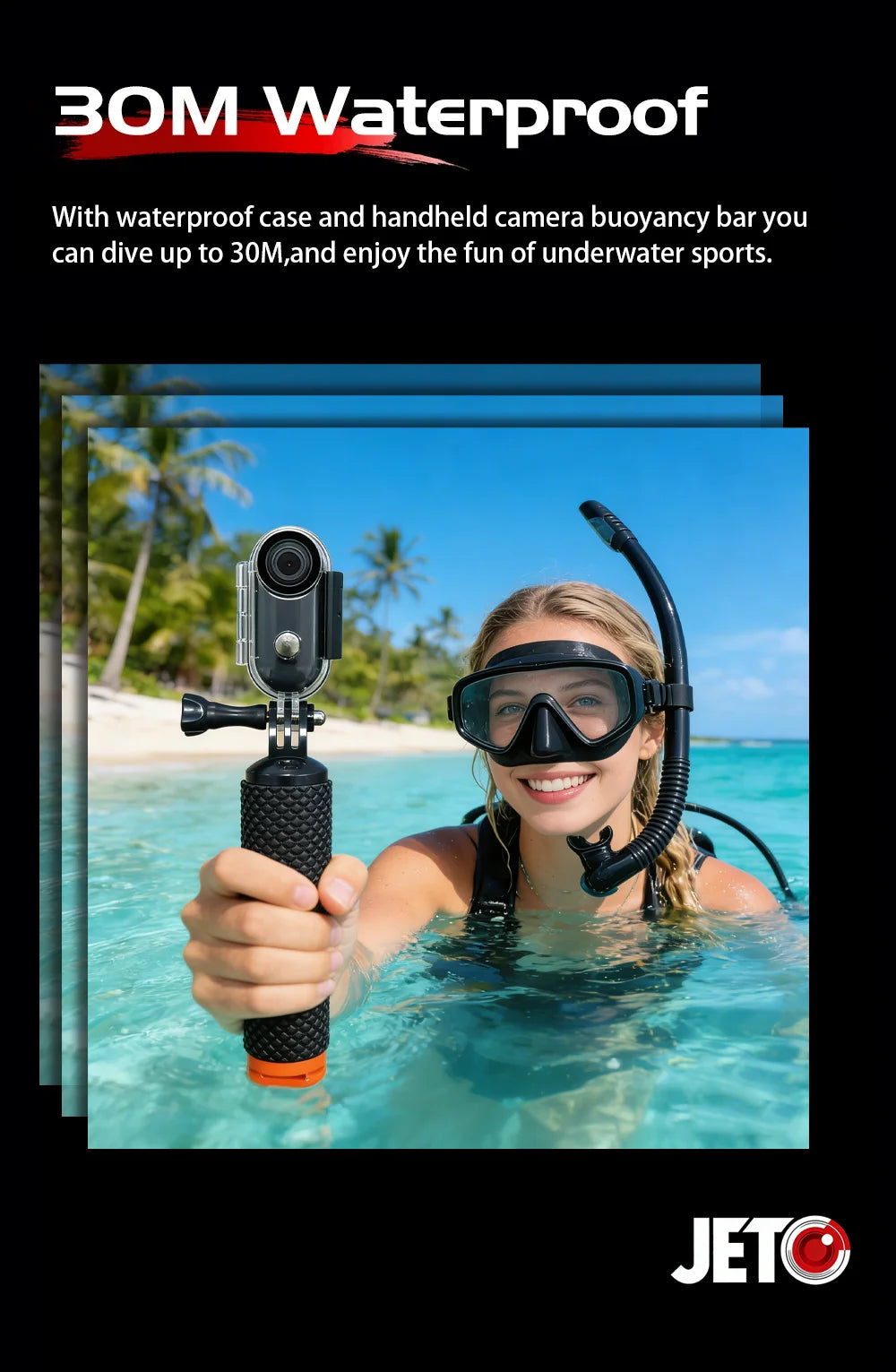 4K UHD Motorcycle Mini Action Camera Body POV Magnetic 30M Waterproof 2.4G WiFi Small Action Video Vlogging Camcord Helmet Bike