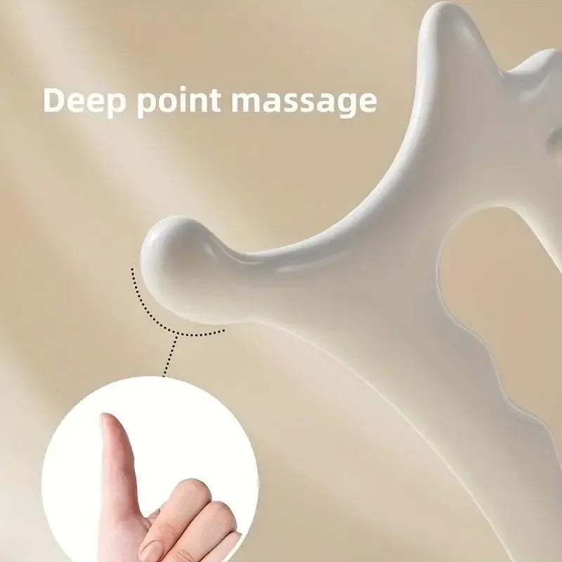 Resin Facial GuaSha Massage Board Face Maintenance Lift Muscle Relief Multifunctional Handheld Daily Care Beauty Tool