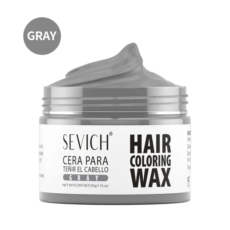 13 Colors Halloween Hair Colour Wax 50g/120g DIY Temporary Dye Hair Mud Wax Hair Colour Cream For Daily Party Cosplay Men&Women