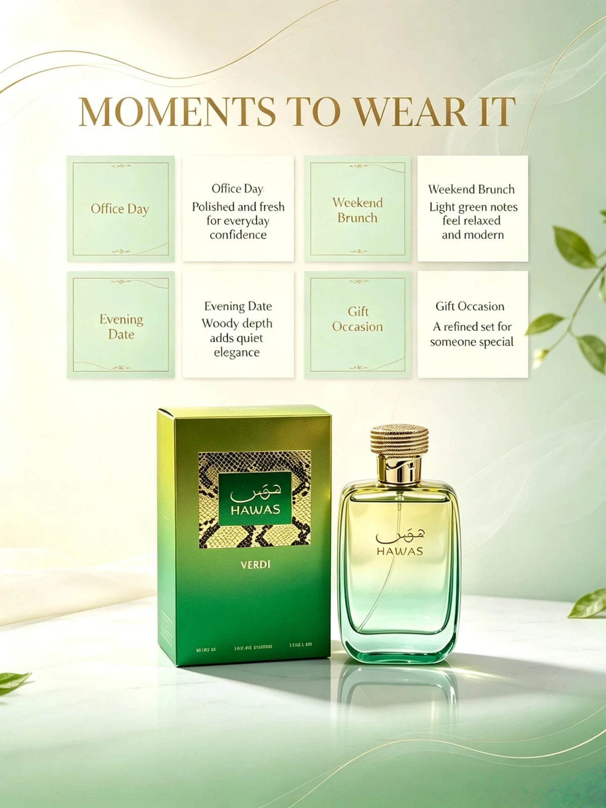 100ml Unisex Eau De Parfum Long Lasting Fresh Woody Oriental Scent Elegant Light Fragrance Ideal for Office Date and Daily Wear