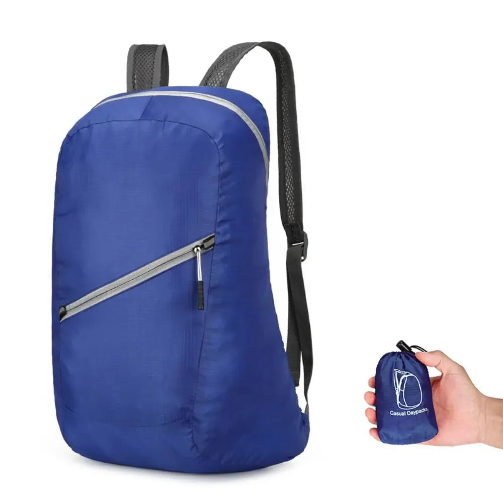 Ultralight Portable Camping Hiking Waterproof Travel Women Mini Travel Backpack Foldable Men Backpack Lightweight Nylon Bag