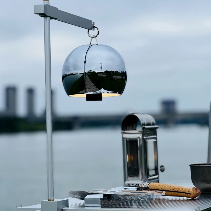 Spherical camping lampshade suitable for camping lights, accessories for outdoor camping lights - enhancing atmosphere
