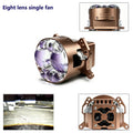 2 12V/24 100W 6000K dual laser LED projection lenses fog lights high beam and low beam waterproof automotive parts universal