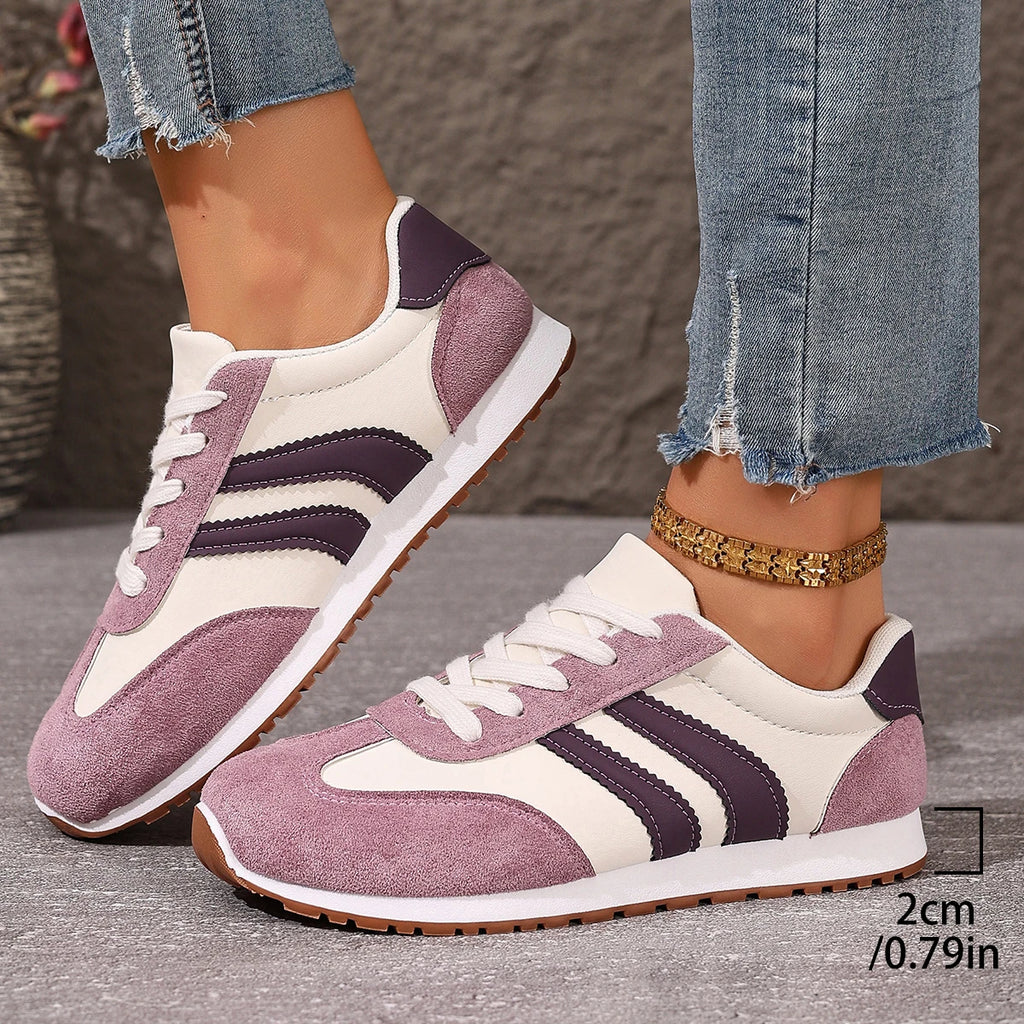 Fashion Women Sneakers 2026 New Breathable Sport Shoes Women Spring Autumn Running Sneakers Casual Lightweight Shoes