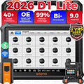 OTOFIX D1 Lite Bluetooth Car Diagnostic Tool OBD2 Scanner Bi-Directional Automotive Scan Tool 2 Years Free Update Active Test