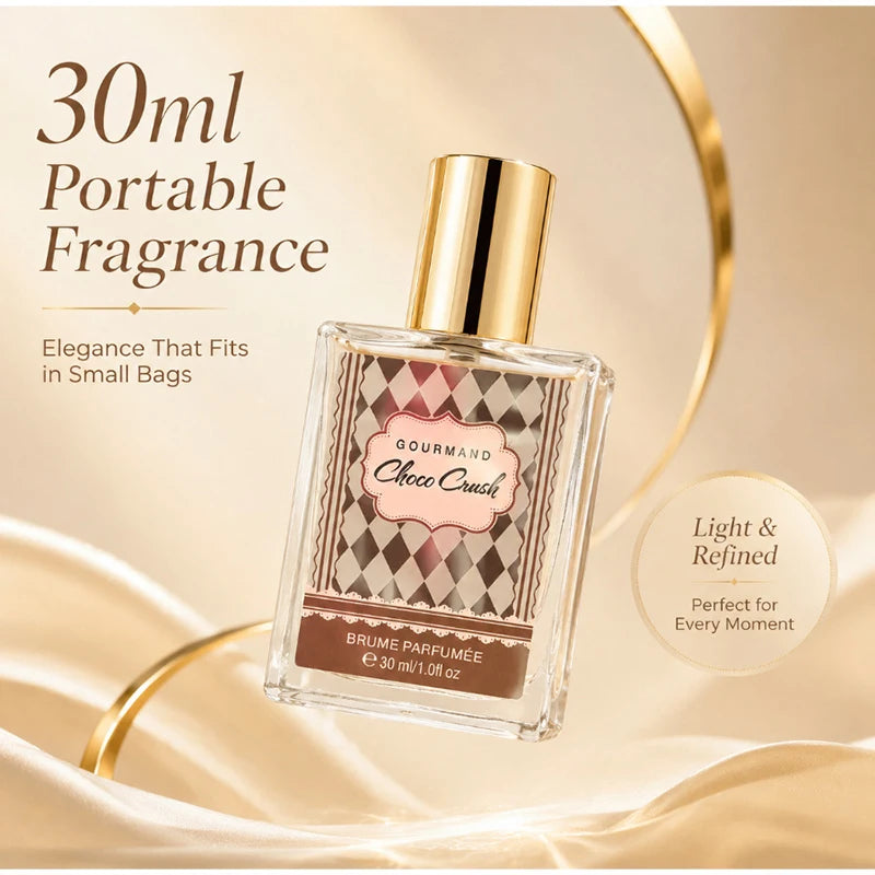 Chocolate-shaped Gourmet Perfume 30ml Sweet Caramel Marshmallow Vanilla Eau De Toilette Long-lasting Fragrance женские духи