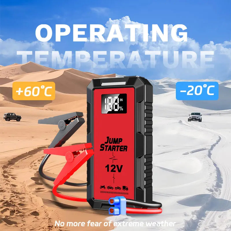 Jump Starter Power Bank 2000A /1000A Portable Car Battery Starter For 12V Car Emergency Booster Starter Starting Device
