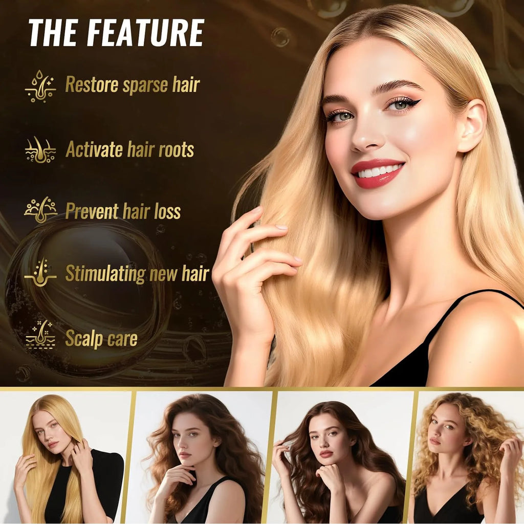 Biotin Scalp Care Essence Spray - Deeply Moisturizes, Hydrates and Protects Hair and Hair Follicles, Preventing Hair Loss 100ml