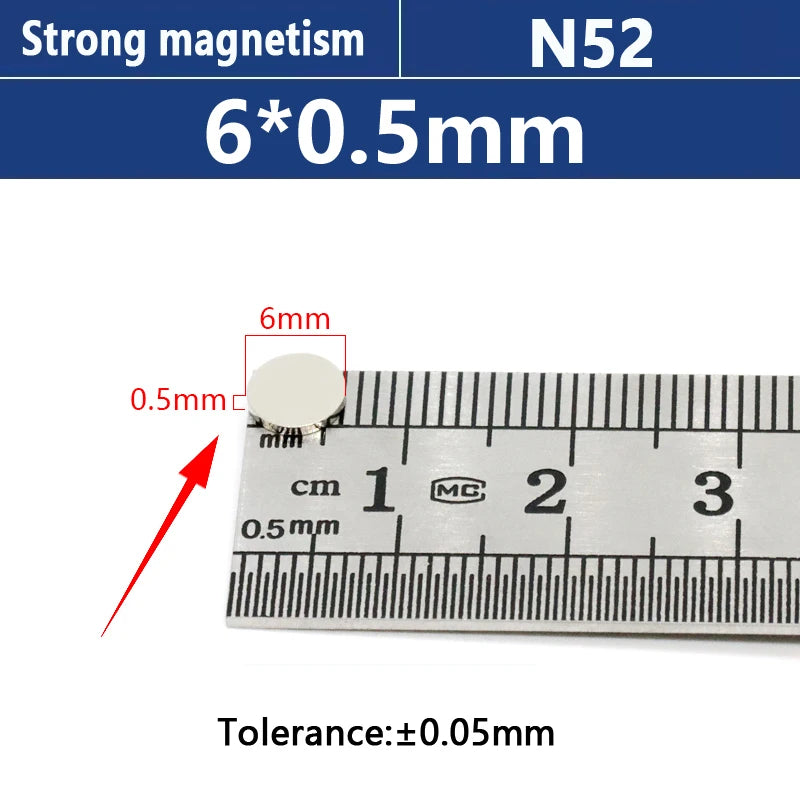 Round Micro Magnets 2x0.6 3x0.5 4x0.5 5x0.5 6x0.5 8x0.5 10x0.5 mm refrigerator magnet 3*0.5 4*0.5 5*0.5 6*0.5 8*0.5 10*0.5 mm