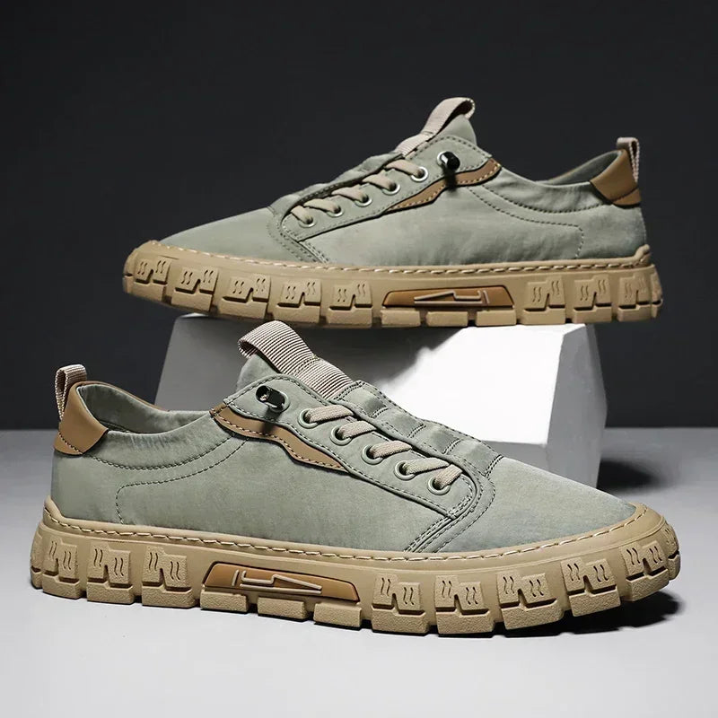 2025 Men Casual Sneakers Mesh Platform Breathable Lightweight Shoes Outdoor Walking Sports Shoes Tenis Masculino Zapatillas
