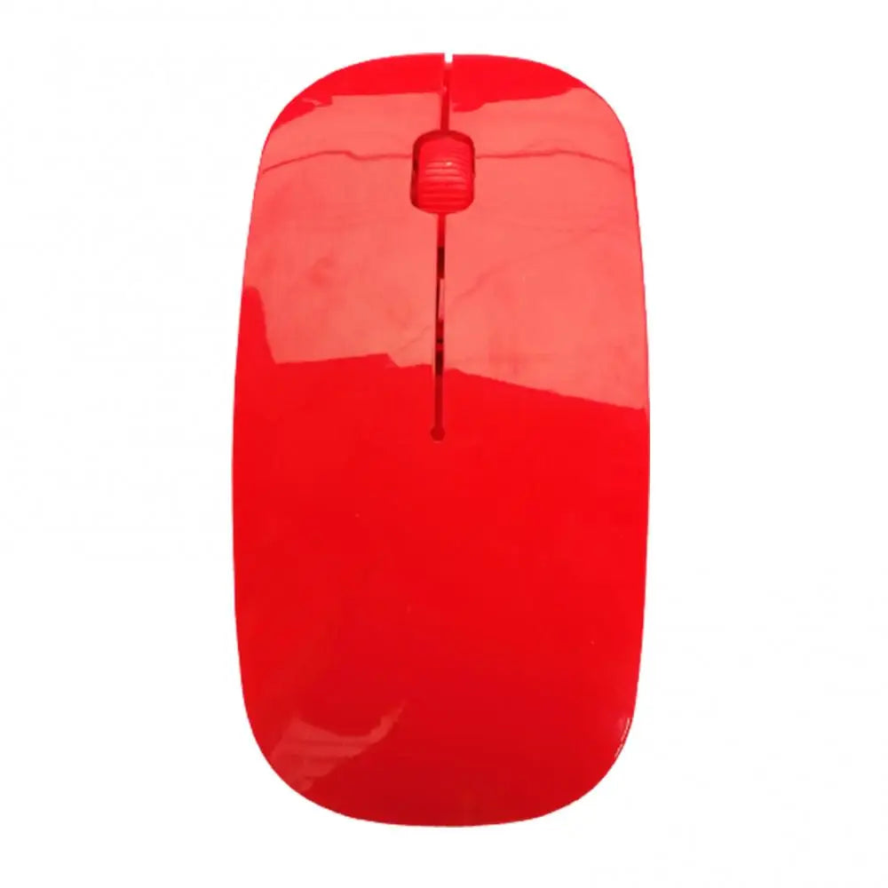 Portable Creative Mini Ultra Slim Cute Wireless Bluetooth Mouse 2.4G Receiver Laptop Gaming Mice PC 1000dpi Computer Accessories