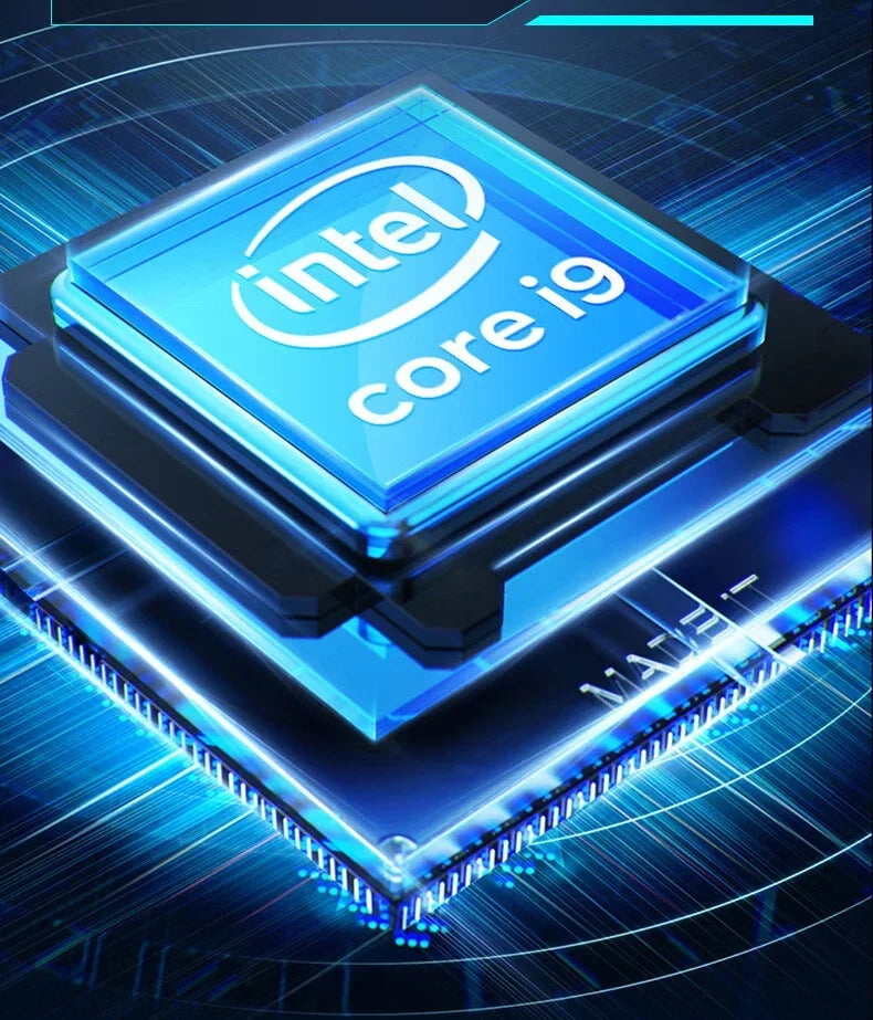 2026 New Portable Notebook Windows 11 14.1 Inch Gaming Computer PC Gamer Intel Core I9 10980HK Laptops I9 Study Work PC