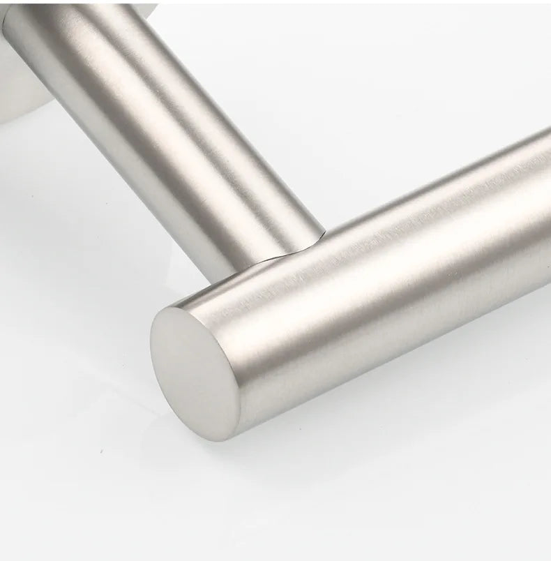 Brushed Gold 304 Stainless Steel Bathroom Paper Towel Holder Wall Mounted Toilet Roll Holder Toilet Paper Holder Tissue Box