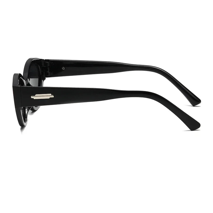 Small Oval Beautiful Sunglasses Women Men Brand Designer Fashion Sun Glasses Female Male Cool Punk Mirror Oculos De Sol