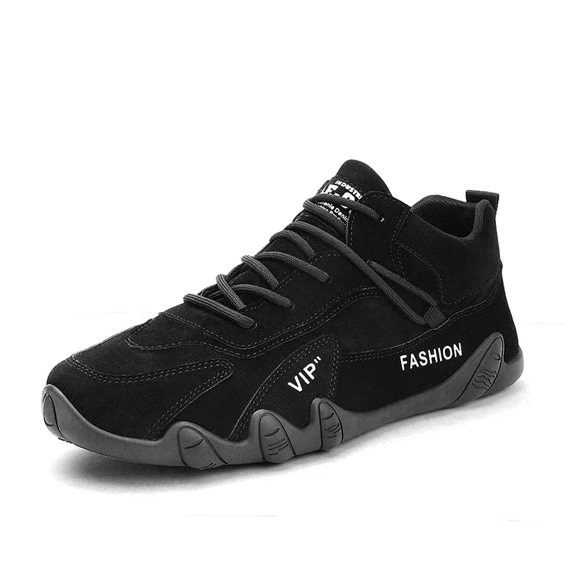 Motocross Boots 2025 Spring Man Casual Sneakers Non Slip Khaki Work Mens Shoe Short Boots Loafers Lace Up Ankle Boots for Men