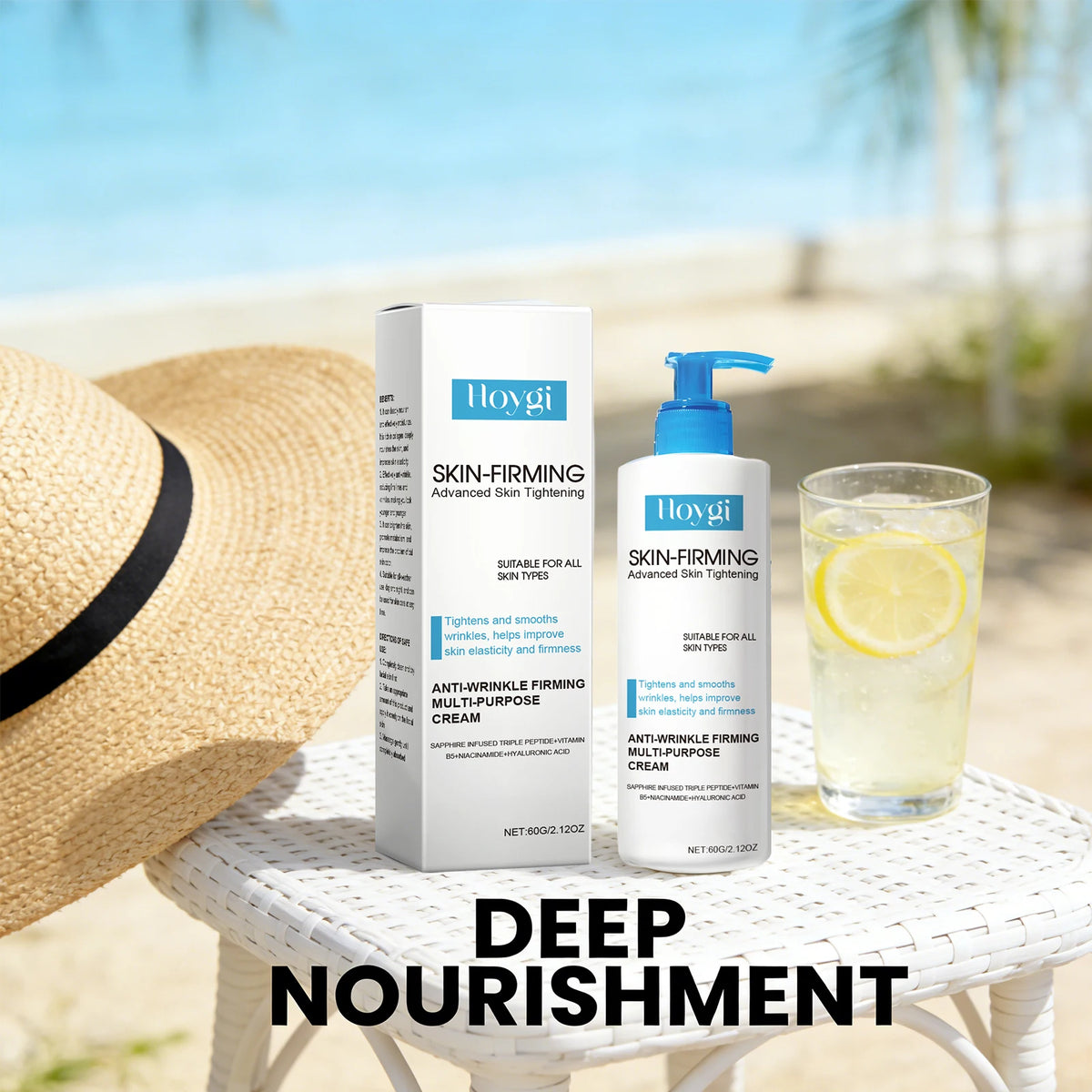Triple Peptide Body Lotion Firming Lifting Long-Lasting Moisturizing Repair Damaged Skin Cream Restore Radiance Nourish Skincare