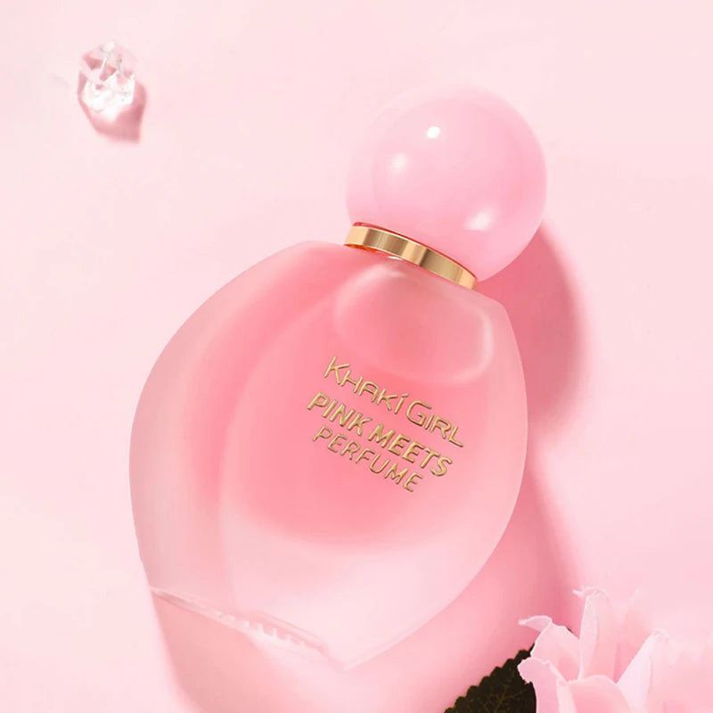 Pink Encounter Perfume Romantic Elegant Women's Perfume Strawberry Cedar Floral Fragrance Long-lasting Fresh Eau De Toilette