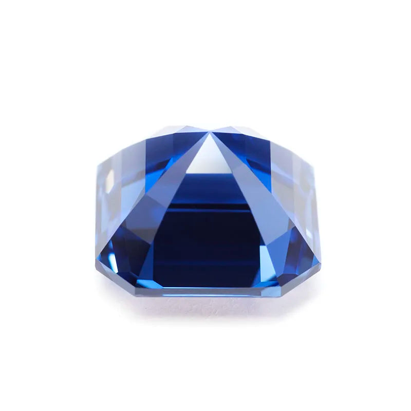 ABCLab Grown Sapphire Royal Blue Color Multiple Cuts Available Gems For Jewelry Setting&Custom Design Selectable Certificate