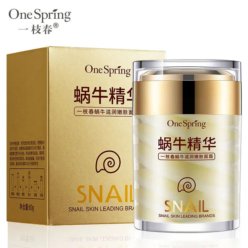 Snail Face Cream + Retinol Eye Serum Massage Roller 2pcs/Lot for Moisturizing Eye Bag Face Cream Skin Care Products