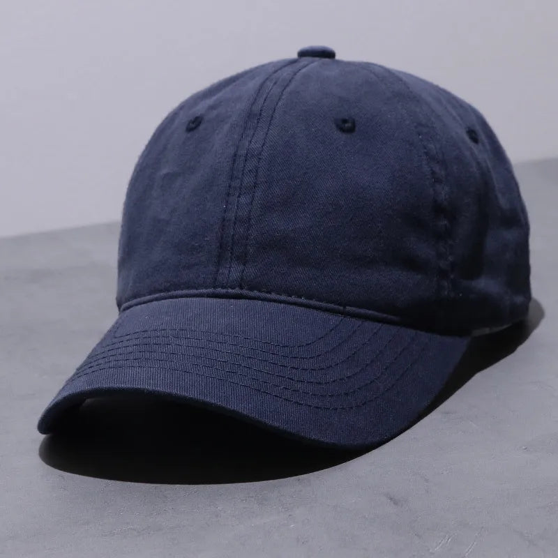 Unisex Cotton Trucker Hat Solid Soft Breathable Sun Hats Men Solid Baseball Cap Sports Hat Snapback Hat Golf