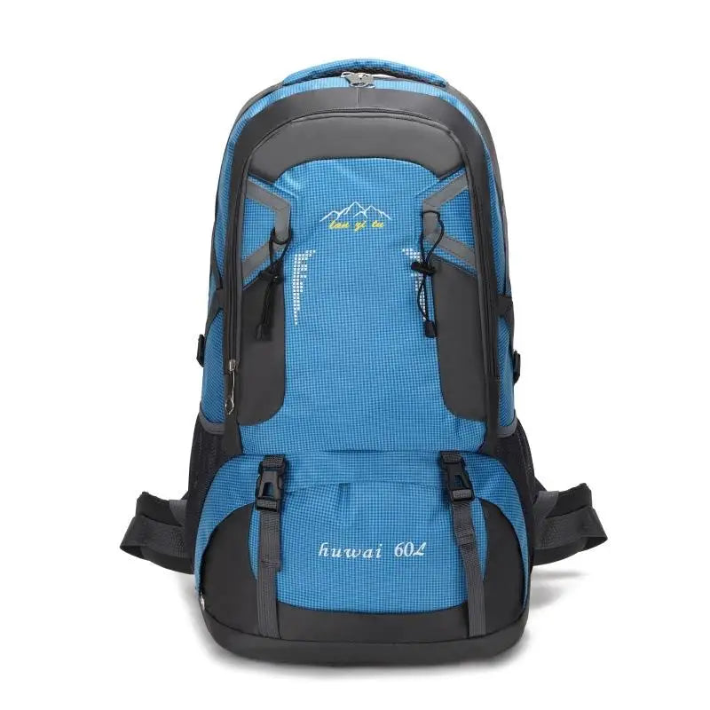 Outdoor Travel Backpack 60L Large Capacity Men's Women's Climbing Bag Luggage Multifunctional Bookbag Lightweight Waterproof