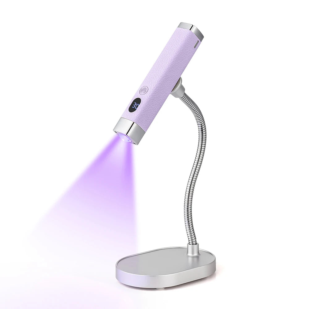 Cat-eye Magnet Handheld Nail Lamp Auto Sensor Nail Dryer Nail Gel Curing Bracket Nail Lamp UV LED Light Gel Nail Fast Drying Pen