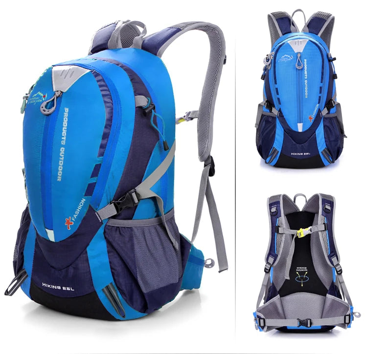 25L Waterproof Climbing Backpack Tactics Outdoor Sports Travel Rucksack Camping Hiking Back Pack Women Trekking Bag For Men