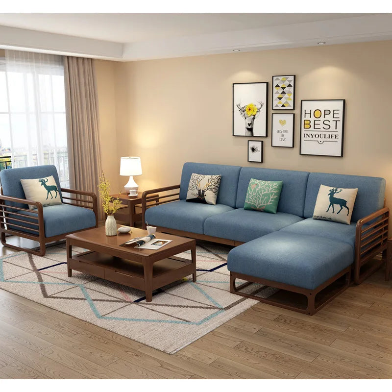 Nordic Creative Fabric Sofa Set