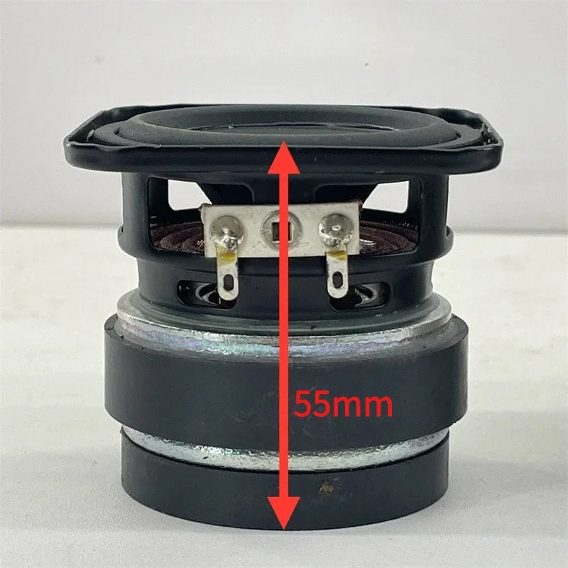 SOTAMIA 2Pcs 2.25 Inch Full Range Audio Power Speaker 4Ohm 20W Waterproof Basin Speaker Long-stroke Louspeaker For JBL Bluetooth
