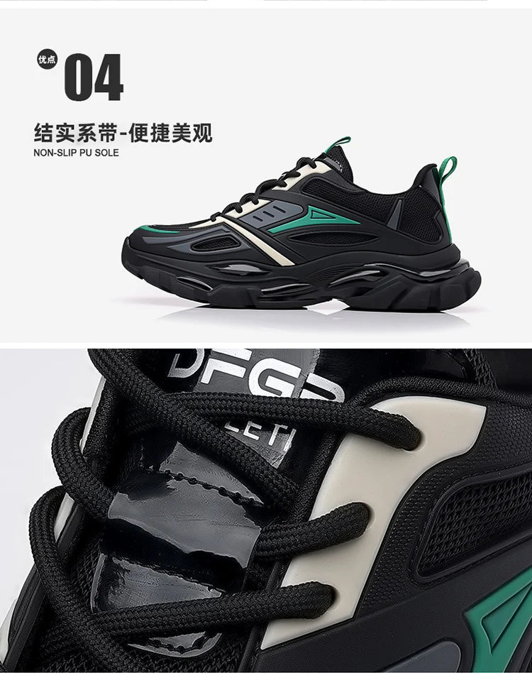 Luxury Designer Men's Sneakers Casual Platform Fashion Blade Loafers Running Shoes Male Tenis