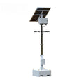 Factory Outdoor Solar Mobile CCTV Tower with Mono-Crystalline Solar Panel Waterproof Parking Security Surveillance