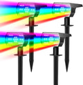 Swiatla Solar Lights Outdoor Waterproof IP68 56 LED 3 Lighting Modes Solar Powered Garden Yard Spot Solar Lights