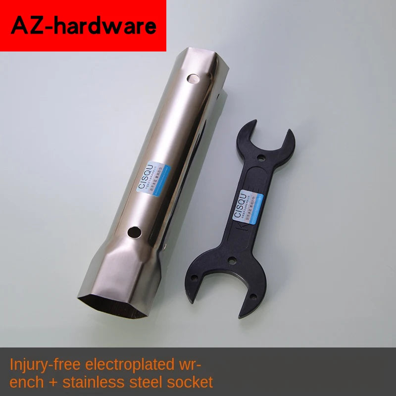Faucet Multifunctional Repair Tool Drainer Sleeve Wrench Toilet Bubbler Inlet Pipe Installation Accessories