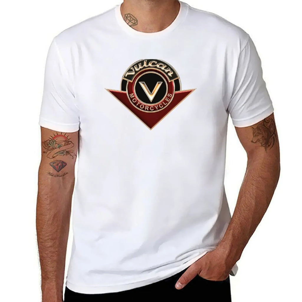 Vulcan VN Motorcycles Logo 2 Copper 3D T-Shirt customs quick-drying animal prinfor boys Blouse funny t shirts for men