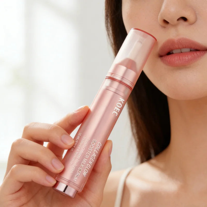 Collagen Glow Booster Milk Essence Soft Supple Skin Deep Moisturizing Lifting & Firming Skin Care Gentle Repair Collagen Essence