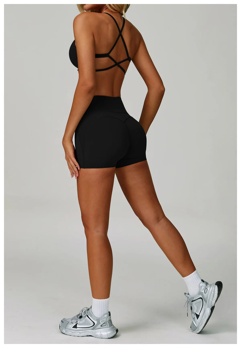 2 Piece Set Women's Tracksuit Fitness Clothes Yoga Sets Sportswear Workout Bra High Waist Leggings Set Gym Clothing Sports Suits