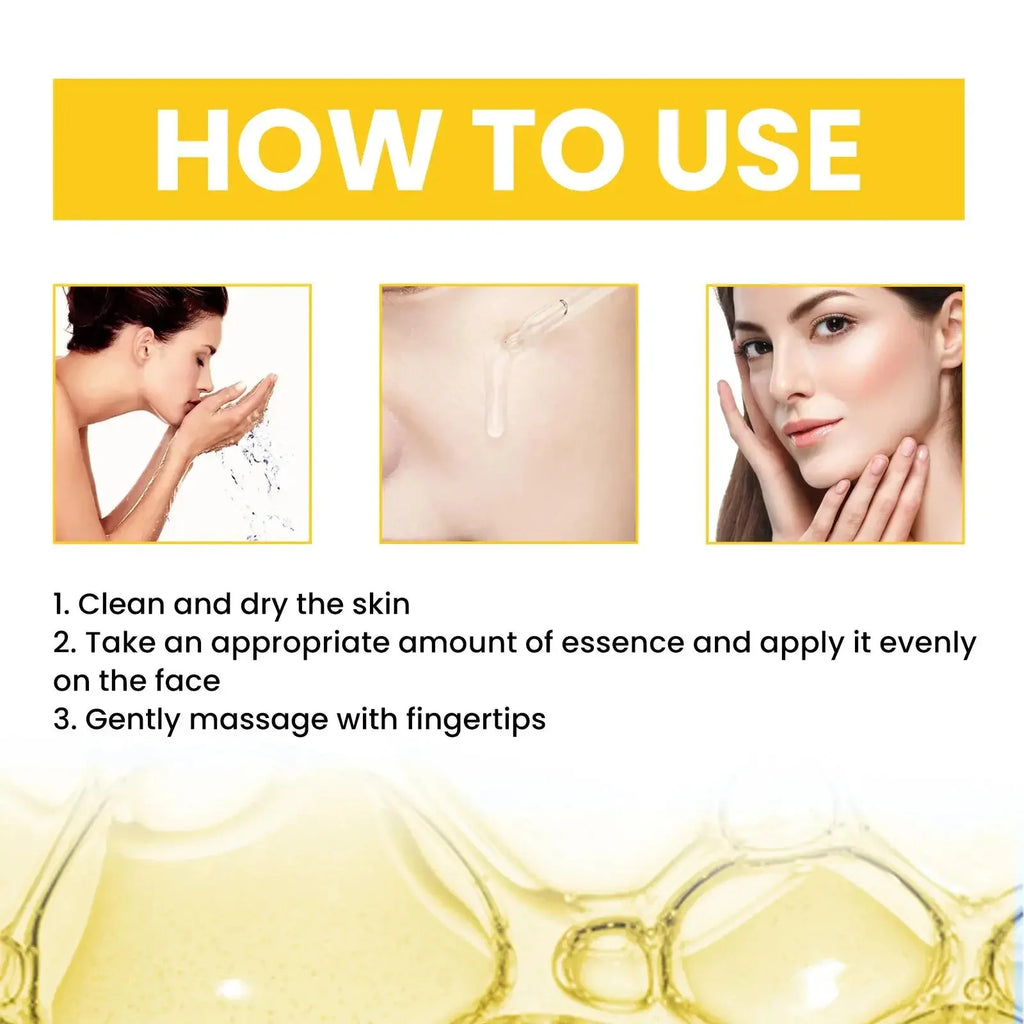 Vitamin C Whitening Serum Face Remove Dark Spots Freckles Fade Melanin Retinol Anti-wrinkle Essence Brightening Korean Skin Care
