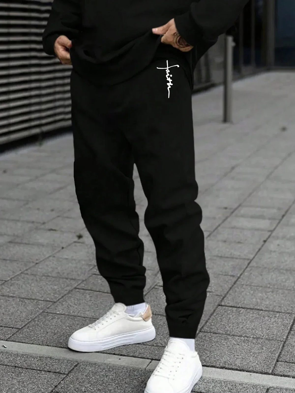Casual Quality Autumn Winter Men's Tracksuit Daily Fashion Single Sweatshirts Sweatpants Men Sports Comfort Simplicity Outdoor